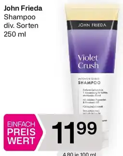 Bipa John Frieda Shampoo Angebot