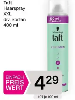 Bipa Taft Haarspray Angebot