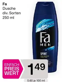 Bipa Fa Dusche div. Sorten Angebot