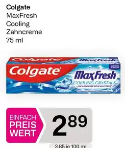 Bipa Colgate MaxFresh Cooling Zahncreme Angebot