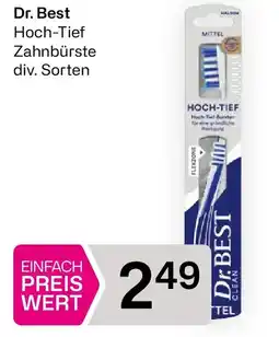 Bipa Dr. Best Hoch-Tief Zahnbürste Angebot