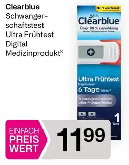 Bipa Clearblue Schwanger- schaftstest Ultra Frühtest Angebot