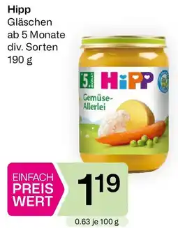 Bipa Hipp Gläschen Angebot