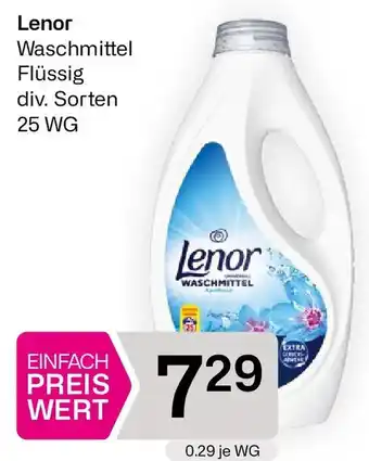Bipa Lenor Waschmittel Angebot