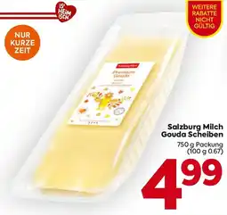 Billa Salzburg Milch Gouda Scheiben Angebot
