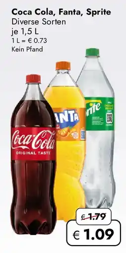 Travel FREE Coca Cola, Fanta, Sprite Angebot