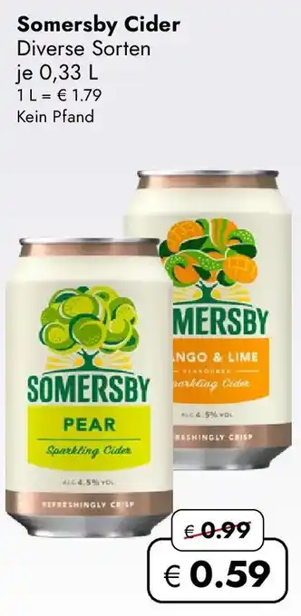 Travel FREE Somersby Cider Angebot