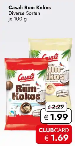 Travel FREE Casali Rum Kokos Angebot