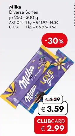 Travel FREE Milka Angebot