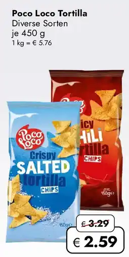 Travel FREE Poco Loco Tortilla Angebot