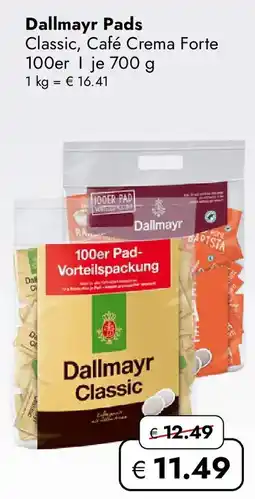 Travel FREE Dallmayr Pads Angebot