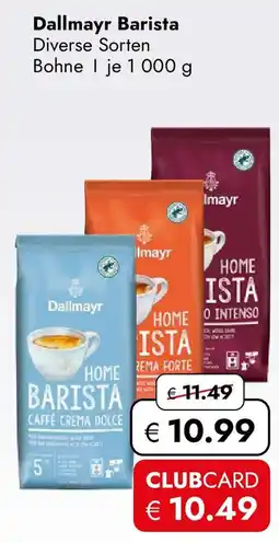 Travel FREE Dallmayr Barista Angebot