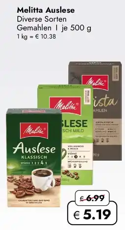 Travel FREE Melitta Auslese Angebot