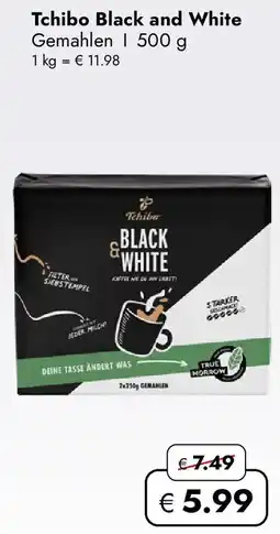 Travel FREE Tchibo Black and White Angebot