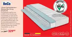 Matratzen Concord 7-Zonen Taschenfederkern- Matratze Maxi Strong H3 H4 H5 Angebot