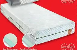 Matratzen Concord Taschenfederkern- oder Komfortschaum-Matratze Eco Health Angebot
