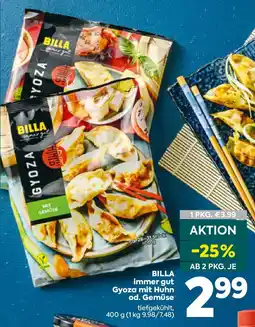 Billa BILLA immer gut Gyoza mit Huhn od. Gemüse Angebot