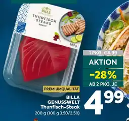 Billa Billa Genusswelt Thunfish-Steak Angebot
