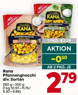 Billa Rana Pfannengnocchi Angebot