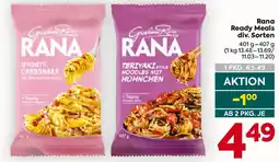 Billa Rana Ready Meals Angebot