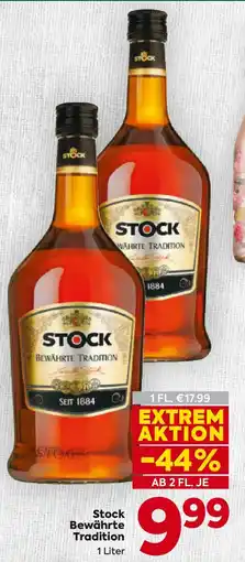Billa Stock Bewährte Tradition Angebot