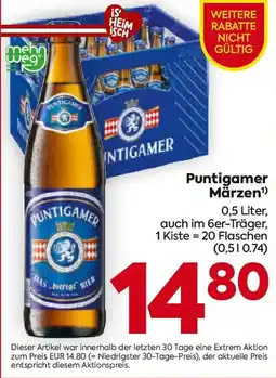 Billa Puntigamer Märzen Angebot