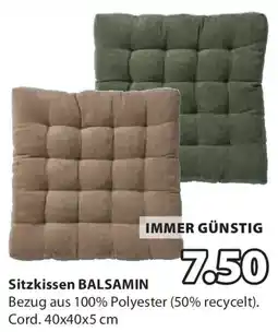 JYSK Sitzkissen balsamin Angebot