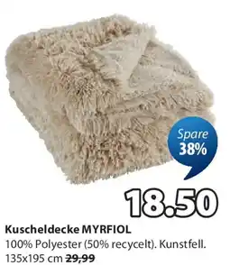JYSK Kuscheldecke myrfiol Angebot