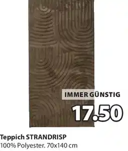 JYSK Teppich strandrisp Angebot