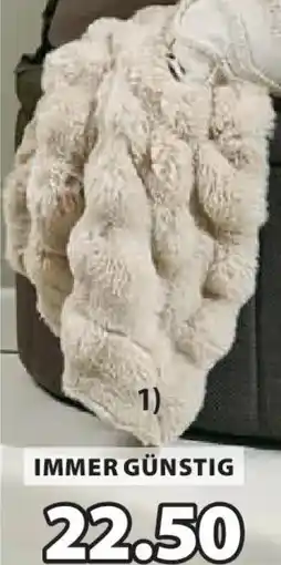 JYSK Kuscheldecke kornvalmue Angebot