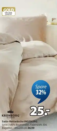 JYSK Satin-bettwäsche ingeborg Angebot