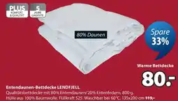 JYSK Entendaunen bettdecke lendfjell Angebot