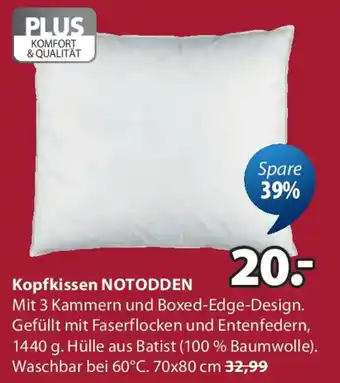 JYSK Kopfkissen notodden Angebot