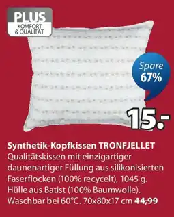 JYSK Synthetik kopfkissen tronfjellet Angebot