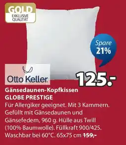 JYSK Gänsedaunen Kopfkissen Angebot