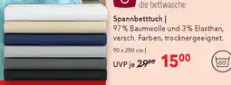 Matratzen Concord Spannbetttuch Angebot