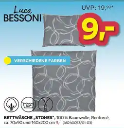 Möbelix Bettwäsche stones Angebot