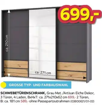 Schwebetürenschrank