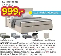 Möbelix Boxbett Angebot