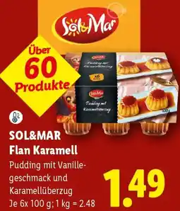 Lidl Sol&mar Flan Karamell Angebot