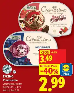 Lidl Eskimo cremissimo Angebot