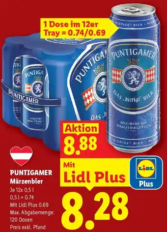 Lidl Puntigamer märzenbier Angebot