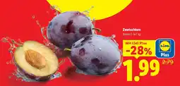 Lidl Zwetschken Klasse I Angebot