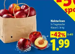 Lidl Nektarinen In Tragetasche Klasse I Angebot