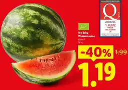 Lidl Bio Baby Wassermelone Angebot