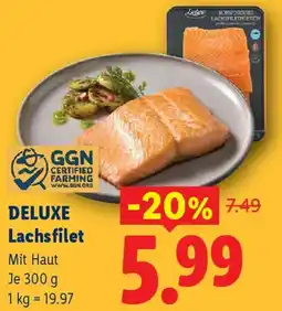 Lidl Deluxe lachsfilet Angebot