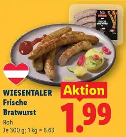 Lidl Wiesentaler frische bratwurst Angebot