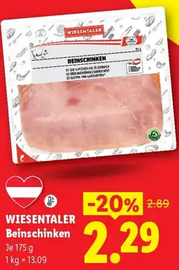 Lidl Wiesentaler beinschinken Angebot