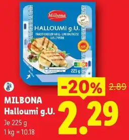 Lidl Milbona halloumi g.u. Angebot