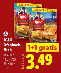 Lidl Iglo Ofenbackfisch Angebot
